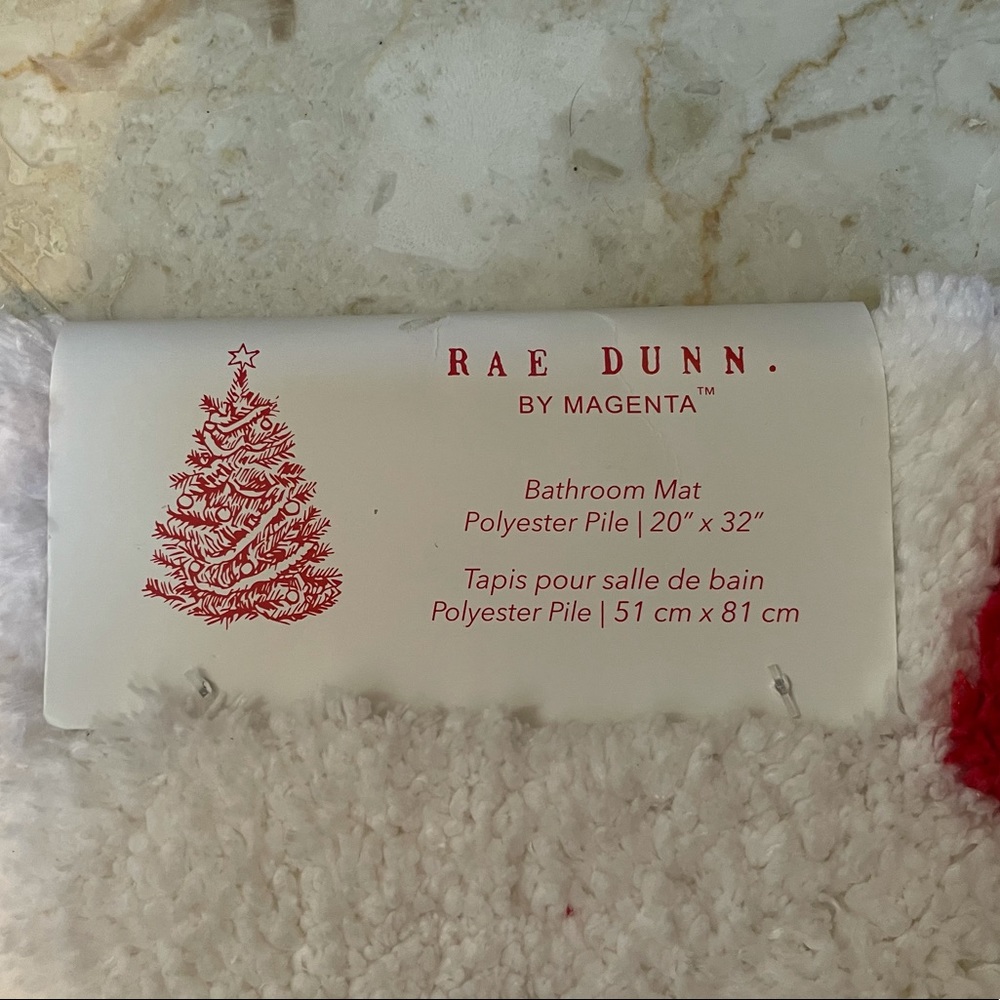 NWT Rae Dunn “‘TIS THE SEASON” Bath Mat - Picture 5 of 12